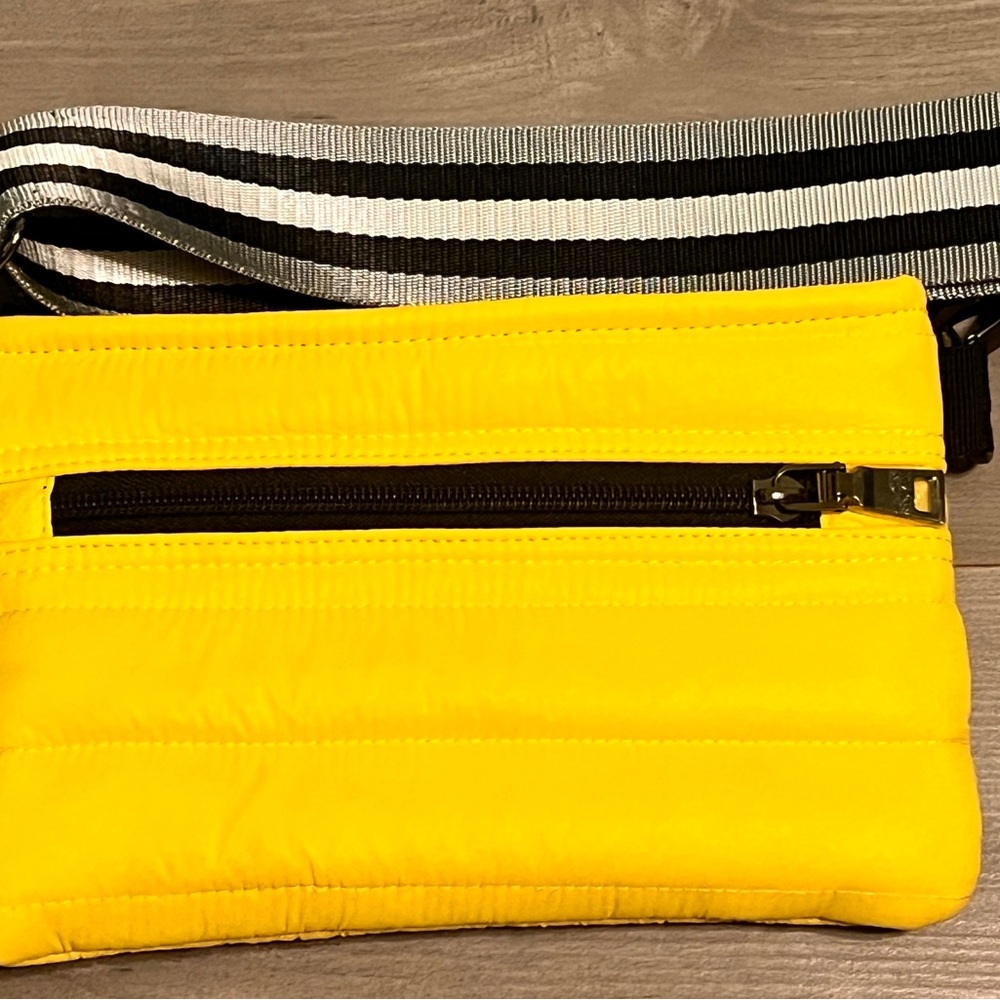 Think Royln Bum Bag The Original - Quilted in Neon yellow - RARE